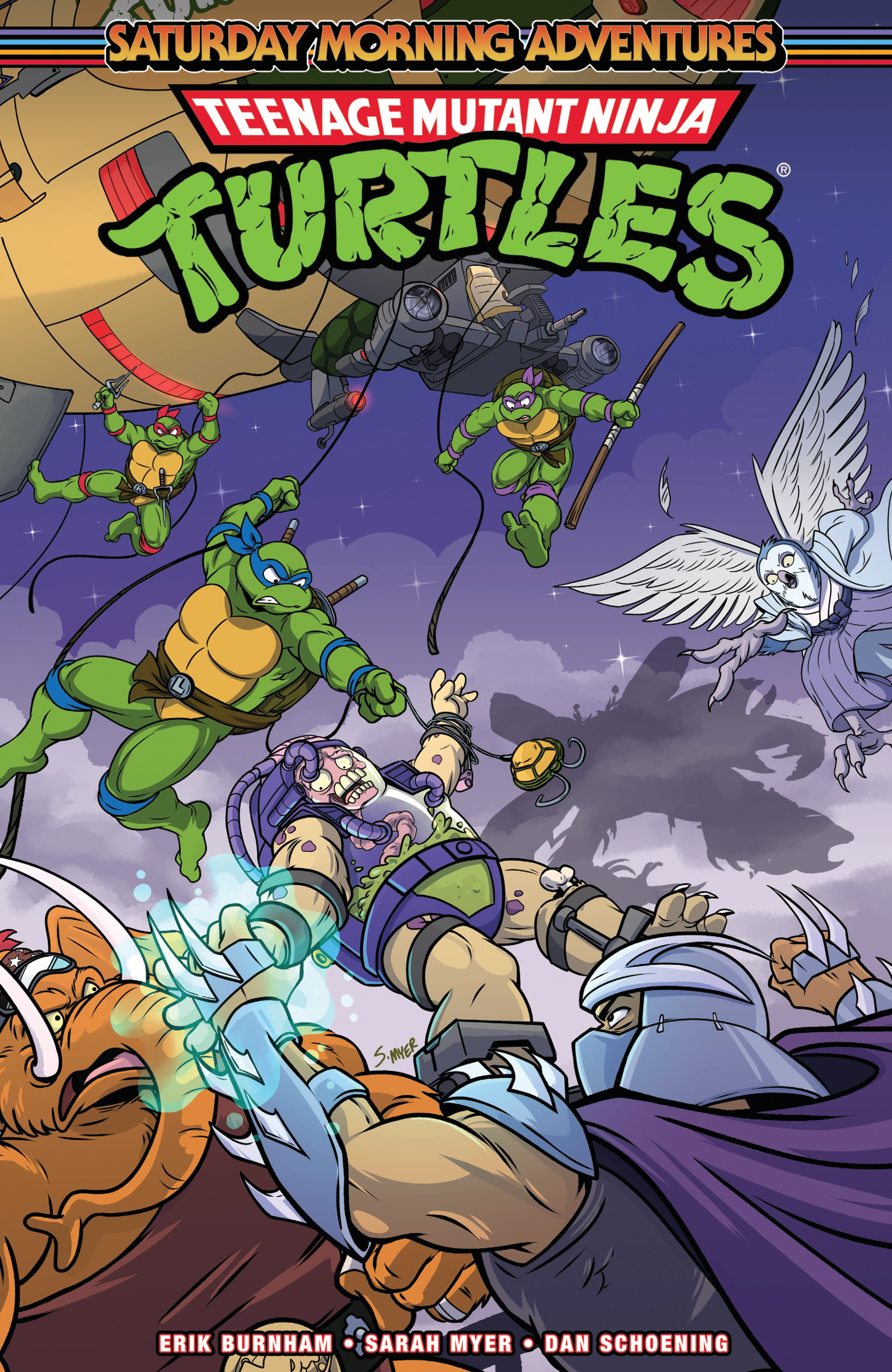 Teenage Mutant Ninja Turtles Vol. 8: Saturday Morning Adventures (IDW Publishing, 2026) cover